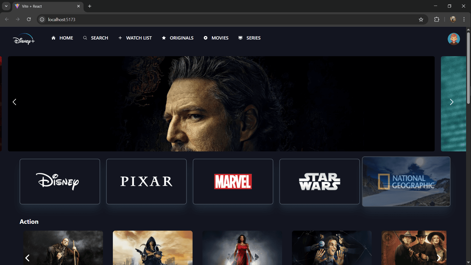 Disney+ Clone